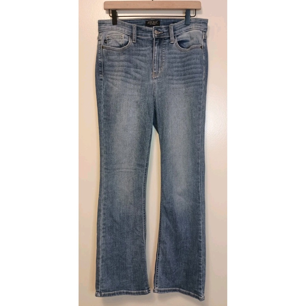 Judy Blue Jeans Women's 9/29 Bootcut Mid Rise Stretch Medium Wash Denim